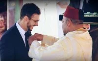 Koning Mohammed VI ontmoet Saad Lamjarred in Parijs
