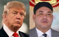 Koning Mohammed VI ontmoet Donald Trump in Saoedi-Arabië
