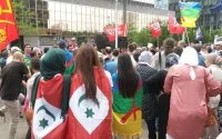 Ruim duizend mensen demonstreren voor Rif in Brussel