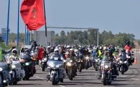 Gigantische Harley Davidson parade in Casablanca (video)