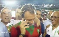 Koning Mohammed VI belde Hervé Renard live om hem te feliciteren (video)