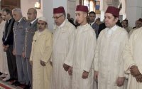 Moulay Hassan op begrafenis Generaal Kadiri (video)
