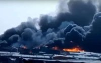 Vissersdorp volledig verwoest door brand in Dakhla (video)