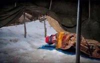 Foto doodgevroren kind niet in Marokko genomen