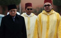 Koning Mohammed VI belt zieke president Palestina