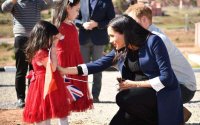 Meghan Markle weigert selfie met leerling in Marokko