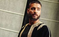 Maluma in traditionele Marokkaanse outfit (foto's)