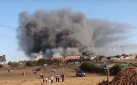 Marokko: grote brand in Mohammedia (video)