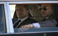 Nicolas Sarkozy vanavond in Marrakech 