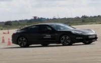 Porsche test drive in Marokko