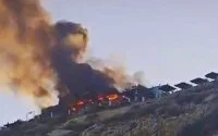 Grote brand verwoest bekend café in Tanger (video)