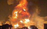Grote brand verwoest markt in Tetouan (video)