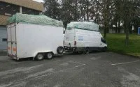 Marokkanen betrapt met 7,5 ton te veel in busjes in Frankrijk