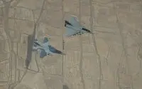 F-16's en Rafales vliegen samen boven Marokko