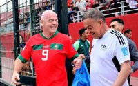 FIFA-baas Gianni Infantino op vakantie in Marokko