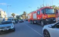 Flinke schade door brand nabij station Tanger 