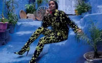 Hijabi supermodel Halima Aden, subliem voor Vogue Arabia in Marokko (foto's)