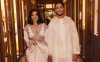 Saad Lamjarred en Ghita El Allaki delen foto's van trouwfeest