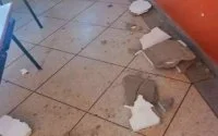 Schoolplafond ingestort in Nador, meisje gewond