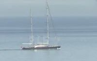 Koning Mohammed VI gespot op boot nabij Sebta (video)