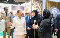 Prinses Lalla Hasnaa ontmoet wereldleiders in Abu Dhabi (video)