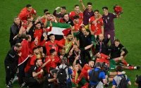 Arrestaties in Rabat om shirt met leuzen over Palestina en onderwijs 