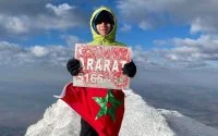 12-jarige Marokkaan beklimt Turkije's hoogste berg
