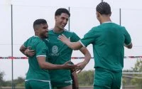 Marokko traint voor duel tegen Zambia (video)