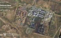Satellietfoto nieuwe militaire basis bij Rabat