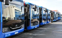 Slimme bussen met wifi veroveren straten Tanger