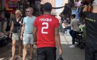 Voormalig Barça-ster Rafinha Alcântara op vakantie in Marrakech