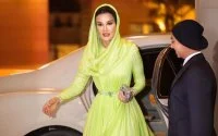 Sheikha Moza op vakantie in Marokko