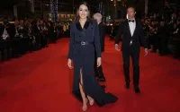 Sofia Essaïdi, opvallende verschijning op Filmfestival Cannes
