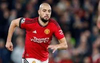 Manchester United's nieuwkomer Sofyan Amrabat onder vuur