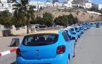 Grote staking taxichauffeurs in Al Hoceima