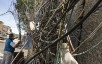 Ouezzane in het donker door stroomdiefstal