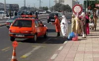 Marokkaanse taxichauffeurs weigeren te betalen bij weigering klanten