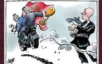 Ophef om Volkskrant-cartoon van Marokkanen die wereldbeker stelen 