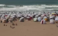 Wildkamperen bederft strandplezier in Marokko