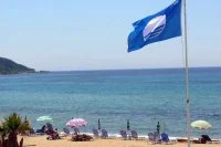 Blauwe vlag Marokko