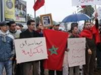 Persoonlijkheden in de mars van 20 februari