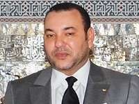 Abdelillah Benkirane bij Koning Mohammed VI 