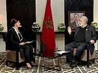 Abdelilah Benkirane is televisiester in Marokko 