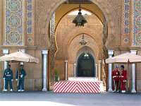 Diefstal in het koninklijk paleis in Rabat 
