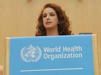 Lalla Salma in Zwitserland voor WHO