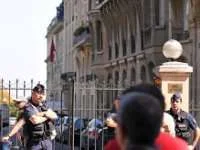 Betoging bij de Ambassade van Marokko in Parijs