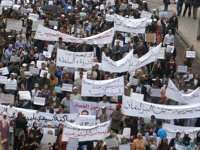 Duizenden mensen demonstreren in Marokko
