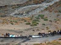 Weer bus in ravijn gestort in Marokko 