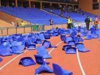 Stadion Marrakesh weer verwoest