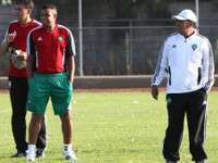 Walid Regragui en Rachid Benmahmoud assistenten van Taoussi